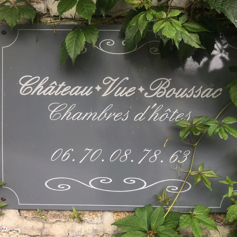 Chateau Vue Boussac Chambres d'Hôtes Exterior foto