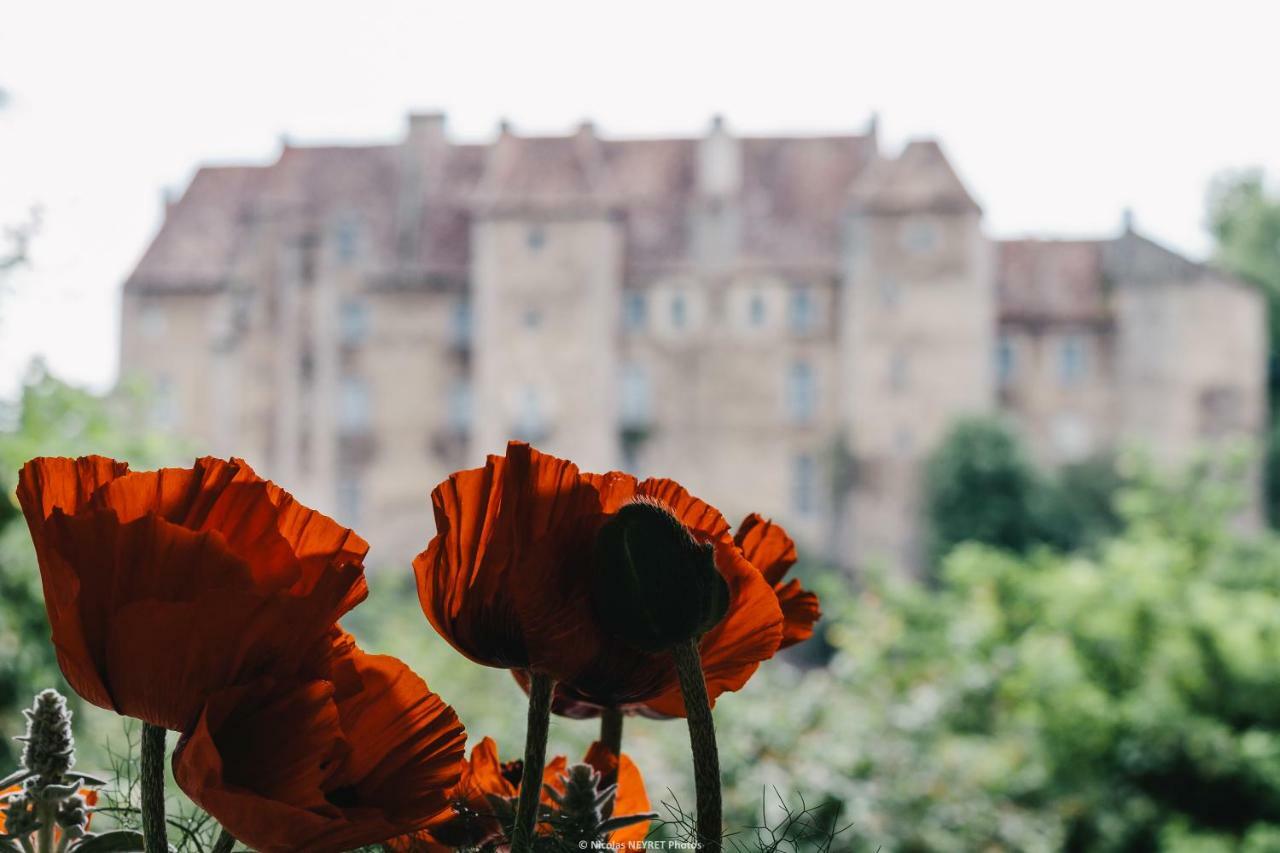 Chateau Vue Boussac Chambres d'Hôtes Exterior foto